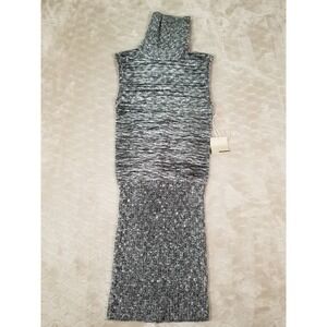 Active USA Stitchfix Sz‎ Large NWT New Black Sweater Dress